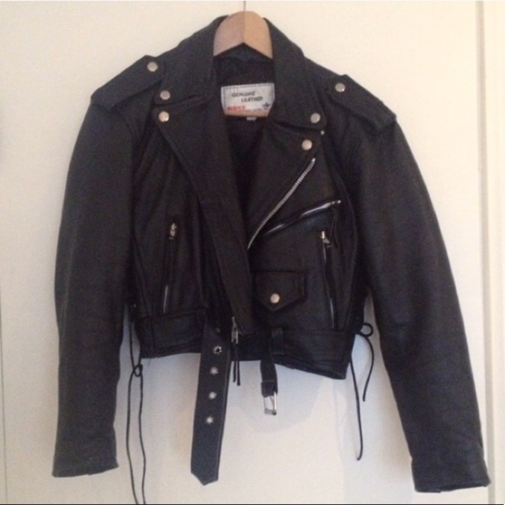 Vintage Leather motorcycle jacket